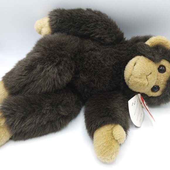 Vintage 1996 Ty Classic CHUCKLES the Monkey 14"Plush – Style 7303 - EUC - RARE - Picture 10 of 13